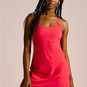 Outdoor Voices Red Athletic Dress